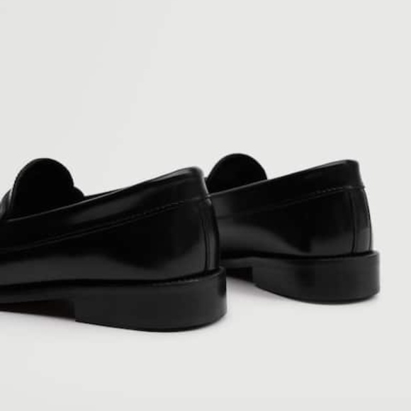 Leather Penny Loafers - Picture 3 of 3